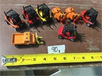 Lot of Forklifts