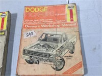 Dodge Pick Up Manual