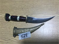Knife & Case - 4.5" Blade