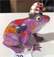 Fanciful Frogs "Toad Lore" Purple Frog