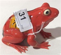 Fanciful Frogs "Frog Shui" Red Frog