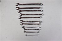 Set of 11 Mastercraft Professional Wrenches