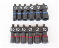 2 Sets of ProPoint 1/4" Drive Socket Drivers