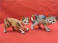 Shafford Porcelain Vintage Cat Figurines