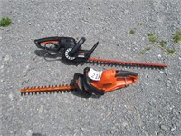 Two Hedge Trimmers