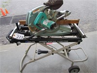 HItachi Miter Saw on Delta Rolling Stand