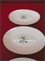 1960s Knowles Forsythia Oval Plates