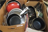 Lot of Pots and Pans for Kitchen Cooking