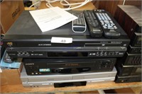 Lot of 3 VHS Players