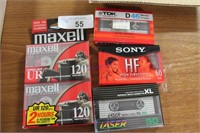 Lot of Blank Cassette Tapes