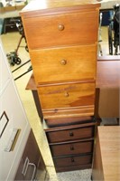Pair of Small 3 Drawer End Tables