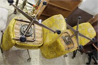 Lot of 4 Nice Retro Kitchen Chairs