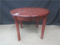 ROSEWOOD DINING TABLE W/ BUTTERFLY LEAF