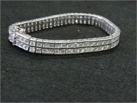Bracelet with Clear Stones