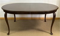 GREAT SOLID CHERRY GIBBARD DINING TABLE W LEAVES