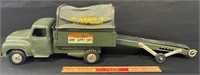 SCARCE VINTAGE BUDDY L ARMY SUPPLY CORPS JEEP