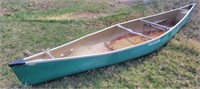 We-no-nah "Tut-weave" 14' Fiberglass Canoe