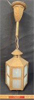 GREAT 1910 MISSION HANGING LIGHT FIXTURE