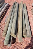 (11) Assorted Sizes of Treated Posts