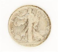 Coin Scarce 1923-S Walking Liberty Half Dollar, VF