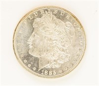 Coin 1885-O Morgan Silver Dollar, BU DMPL