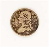 Coin 1835-P Bust Quarter,VG+