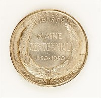 Coin Scarce 1920 Maine Centennial Comm,Gem BU