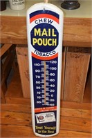 Antique "Mail Pouch" Metal Outside 38.5" Wall