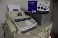 Brother Fax Machine and New Cartridge