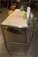 Produce Table, Measures: 8' x 29" x 34"H with
