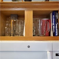 Contents of Cabinet Over Range