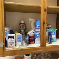 Lot of Cleaning Supplies w/ Miscellaneous in