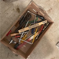 Wood Box #2 w/ Miscellaneous Shop Items