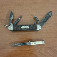 Vintage Camillus Pocket Knife w/ a Mini Dagger