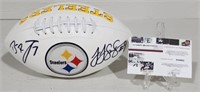 Signed Pittsburgh Steelers Football