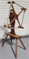 Antique Style Spinning Wheel