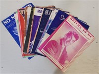Collection of 23 Vintage Sheet Music