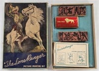 1939 Lone Ranger Picture Printing Set
