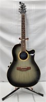 Applause AE-38 Acoustic Electric Guitar w/Stand