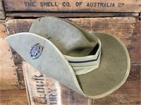 Australian RAAF Badge on Slouch Hat