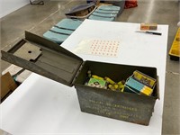 Ammo  box with shells and primers