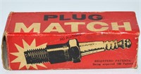 1950's Spark Plug Match Lighter With Box