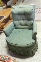 Vintage Rocking Chair Green
