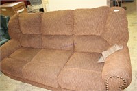 Reclining Brown Sofa