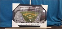 Yankee Stadium View Framed Print 28 X 18 3/4.