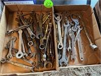 (2) Boxes of Assorted Wrenches