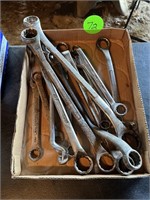 Assorted Box End & Wrenches
