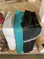 3 pairs of leggings-size unknown