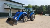 New Holland Powerstar 75 Tractor with 710LU Loader