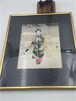 Japanese framed art